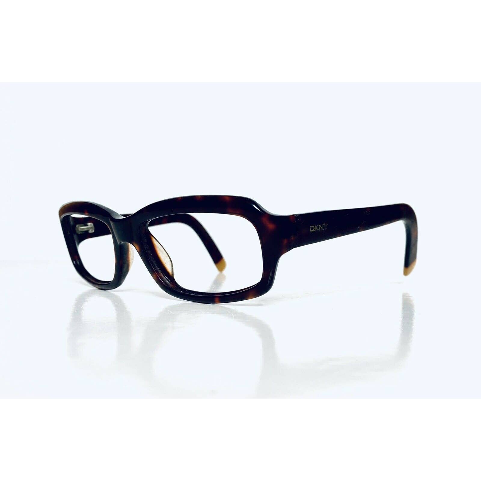 Dkny Vintage Tortoise Rectangle Glasses